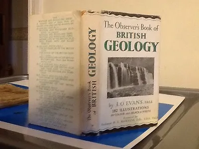 Observers Book Of British Geology 1953 * • £9.99