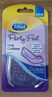£4.98 • Buy Scholl Party Feet Heel Cushion With Gel Activ Technology Ultra Thin - 1 Pair 