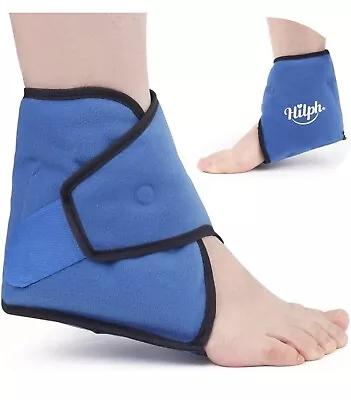 Ankle Foot Ice Pack Wrap For Injuries  Reusable Heel Ice Pack For A • £11.99