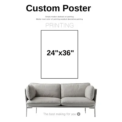 Custom Customize Poster 24  X 36  Picture High Definition Wall Prints Painting • $13.29