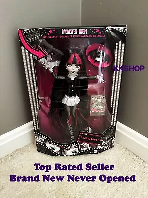 Monster High Doll Draculaura Reel Drama Collector Doll NEW SAME DAY SHIP • $104.99