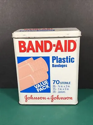 Vintage Band-Aid | Johnson & Johnson | Plastic Bandages Value Pack | Empty • $8.99