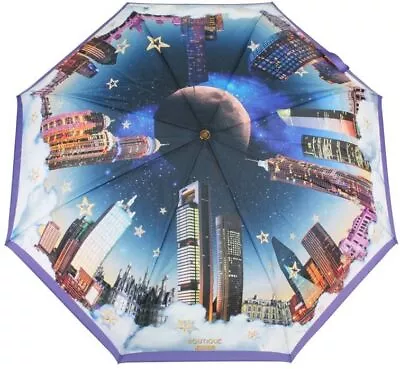 Boutique Moschino Romantic City Automatic Umbrella • $108.99