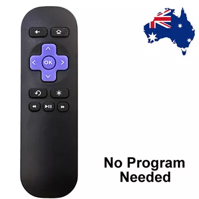 New Replaced Remote With Instant Reply For ROKU 1 2 3 4 Telstra TV 1 Telstra TV2 • $16.70