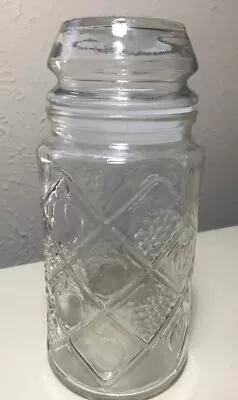 Vintage Smuckers Jelly Jam Fruit Apothecary  Glass Jar 7.5” • $15