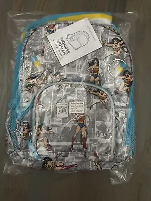 NWT PBK Pottery Barn Kids Wonder Woman Small Backpack • £48.25