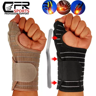 Thumb Wrist Support Brace Spica Splint For Arthritis De Quervain's Carpal Tunnel • £22.79