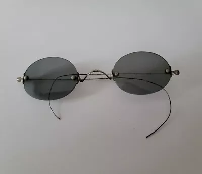 Antique Vintage Hippie Wire Rim Sun Glasses • $9.75