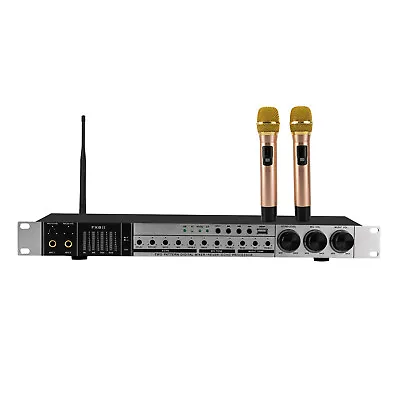 Digital Mixer Microphone KTV Karaoke Audio Processor USB /Bluetooth Input Audio • $156.75