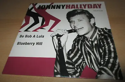 $39 • Buy Johnny Hallyday-Rare 45 RPM Numéroté-pochette Danoise-Bep Bob - A Lula