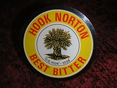 VINTAGE Hook Norton Brewery HAND PULL BEER PUMP CLIP Best Bitter • £9.99