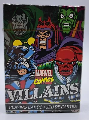 Marvel Comics Villain Playing Cards Sealed Deck • $8.49