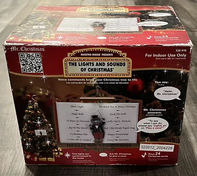 Mr. Christmas Maestro Mouse Lights & Sounds Of Christmas W/ Box Works READ • $29.99