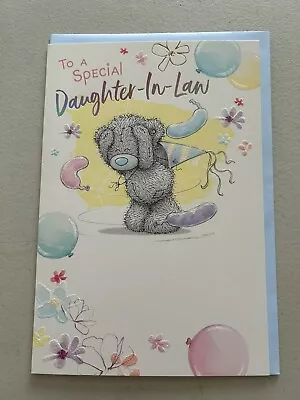 Me To You - Tatty Teddy Card- For A Special Daughter In Law Birthday • £3.25