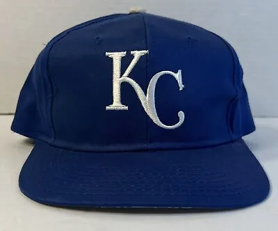 Vintage Kansas City Royals MLB Blue Embroidered Snapback Hat Baseball Cap U.I.I. • $16.99