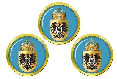 German Imperial Crest Golf Ball Markers • $40.61
