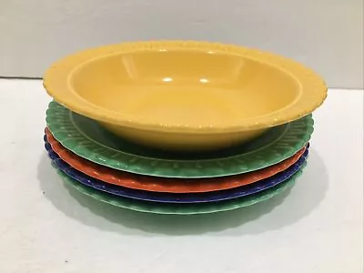 Lot Of 5 Vistosa USA Plates Saucers And Fruit Bowl • $19.99