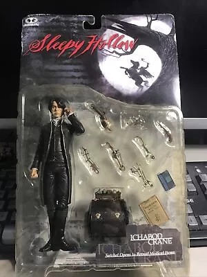 Sleepy Hollow Ichabod Crane Rare Johnny Depp Figurine Mcfarlane Toys Sealed 1999 • $19.99