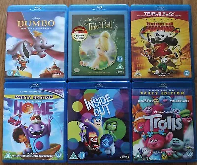 Kids Blu-ray Bundle 6 Films  • £15
