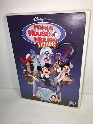 Mickey's House Of Mouse Villains DVD 2002 Disney W/ Insert • $29.97