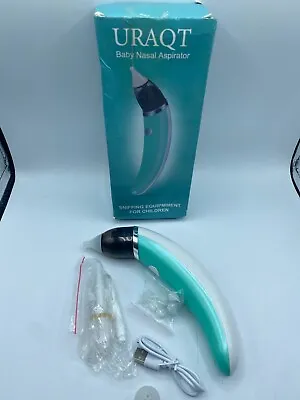 Baby Nasal Aspirator Nose Snot Cleaner Vacuum Sucker Nose Cleaner • £6.99