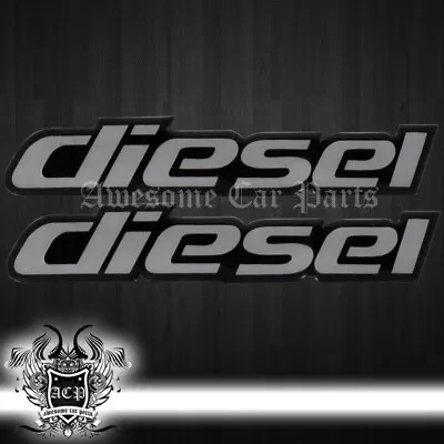 For Chevy Ford Mercedes Hummer Vw Diesel Engine Hood Trunk Gel Emblem Badge • $7.99