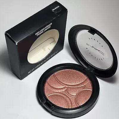 BNIB MAC *HULLABALLOO* High-Light Powder~ Mid-Tone Neutral Peach With Gold Pearl • $21