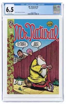 Mr. Natural #2 (San Francisco 1971) CGC 6.5 • $125