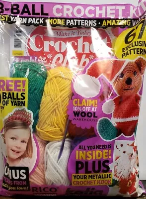 $29.99 • Buy Make It Today Crochet Club Issue 47 8-Ball Crochet Kit FREE SHIPPING CB