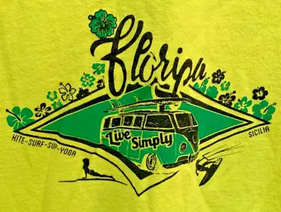 Mens X-Large Type 2 VW Bus T-Shirt SURF Live Simply Volkswagen • $19.95