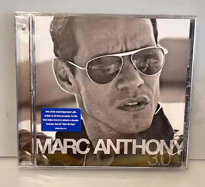 New Sealed  CD Sony Music Latin Marc Anthony 3.0 Compact Disc 2013 • $21.99