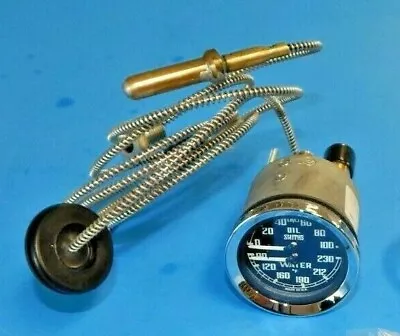 New Smiths Dual Water Oil Gauge MGA MGB Bugeye MG Midget BHA4737 • $249.95