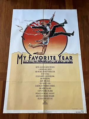 My Favorite Year Original Movie Poster 27  X 41  1982 One Sheet • $12.95