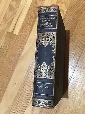The International Library Of Famous Literature Volume V. (R. Garnett Editor) • £8.03