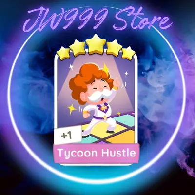 Monopoly Go 5 Star Sticker⭐️Set18-Tycoon Hustle⚡Fast Delivery⚡read Description❗ • $7.99