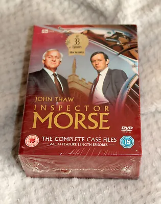Inspector Morse Complete Series Case Files - Collection DVD Box Set New & Sealed • £27.99