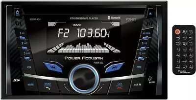 Power Acoustik Double 2 Din PCD-52B CD/WMA/MP3 Digital Media Player Bluetooth • $59.90