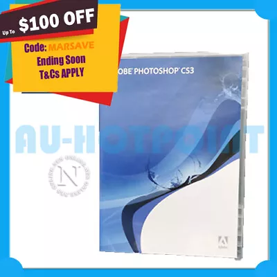 Adobe PhotoShop CS3 WIN FULL Install EDU W/ PRODUCT KEY • $368