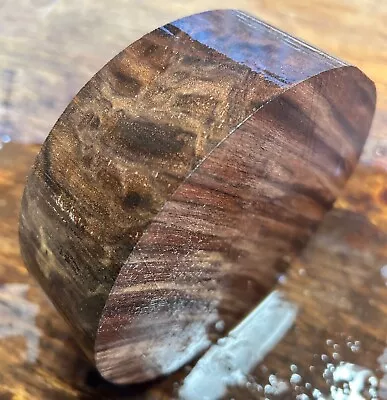 INCREDIBLE GRAIN CURLY Claro Walnut 6.5” Bowl Blank Carving Turning Call Dry B99 • $29.99