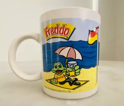 Vintage 2004 Cadbury Freddo Frog Ceramic Coffee Mug Collectable Cup • $18