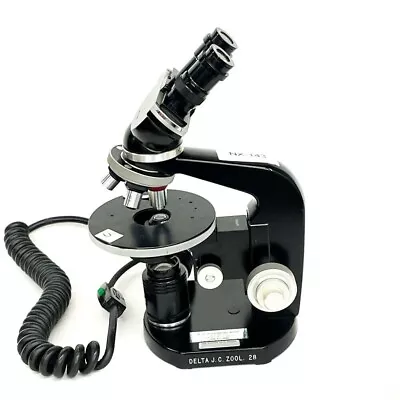 Nikon 72779 Compound Binocular Microscope W/ Illuminating Lamp Attachment Japan • $159.97