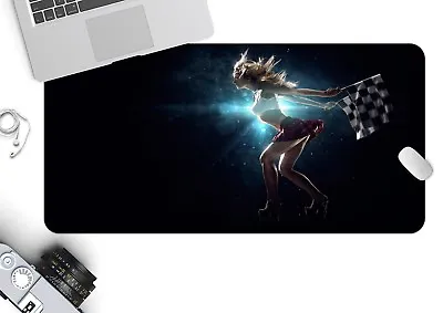 3D Cheerleading Beauty 15 Non-slip Office Desk Mouse Mat Large Keyboard Pad Game • $109.99