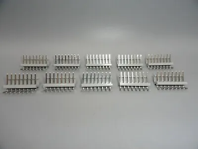 8 Pin Header Strip Connector Right Angle ( 3.91 Mm Pitch ) Lot Of 10   (B7 & B8) • $4.95