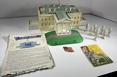 Marx White House Kit USA 1950’s Vintage Toy Complete W/ 8 Presidents • $69.99