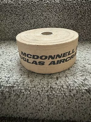 McDonnell Douglas Aircraft Company Packaging Shipping Tape Airplane Boeing Space • $35