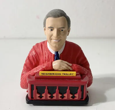 Mr. Rogers Neighborhood Trolley Talking Figure 3” Tested & Working 2019 • $11.99