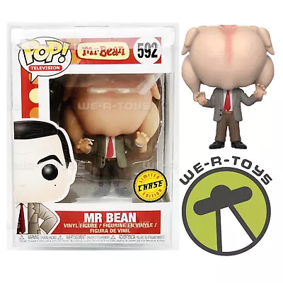 Mr. Bean Christmas Turkey Vinyl Figure Chase Television Funko Pop! #592 NEW • $41.97