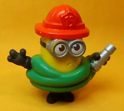 2019 Minions The Rise Of Gru Minion FIREMAN McDonald's Toy • $5.99