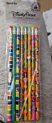 New Authentic Disney Parks Pencil Set Of 8 Pencils • $7.95