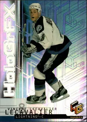 1999-00 Upper Deck HoloGrFx Lightning Hockey Card #54 Vincent Lecavalier • $1.49